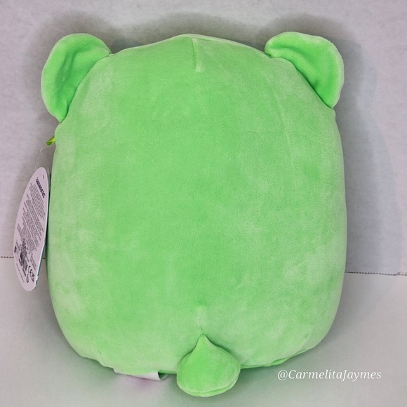 🇨🇦 GOBO 💚🐻 Green Gummy Bear CANADIAN AND BLACKLIGHT Squishmallow ☆ NWT ☆ - Picture 3 of 8